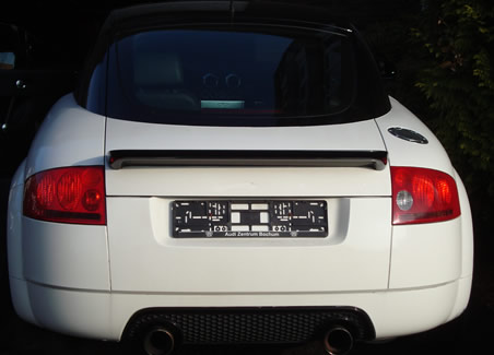Heckansicht Audi