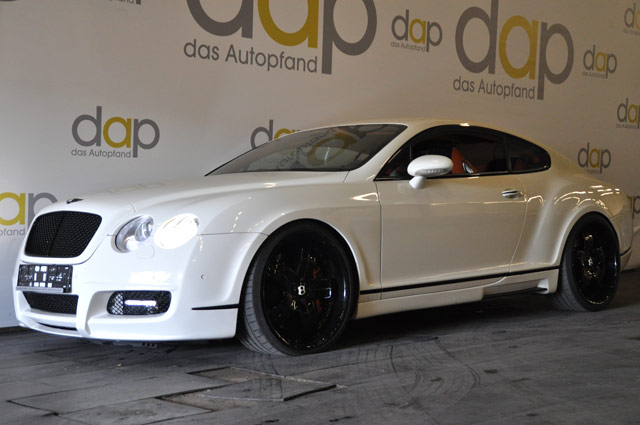 Weiß Bentley Continental GT 63 Mansory