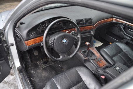 Innenraum des BMW 318
