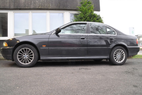 Seitenansicht BMW 530i