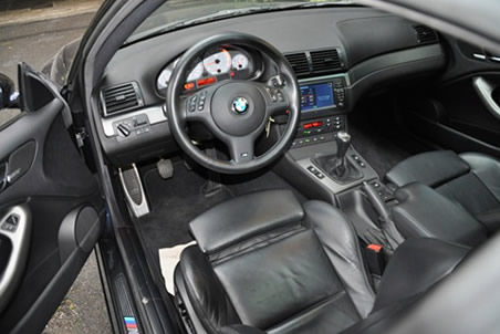 Innenraum des M3 Coupe