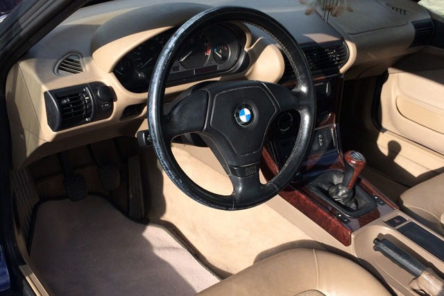 Innenraum des BMW Cabrios