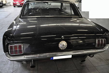 Heck Ford Mustang Coupe