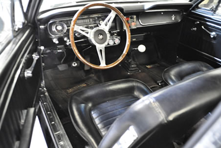 Innenraum des Mustangs