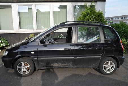 Hyundai Matrix in der Auktion
