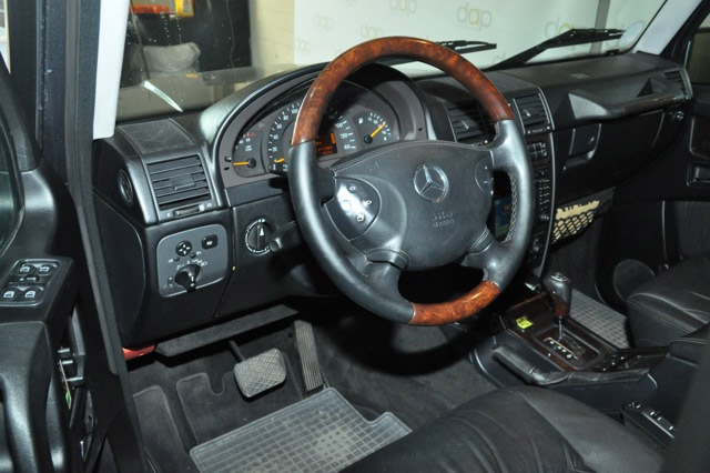 Innenraum des Mercedes Benz G400 CDI