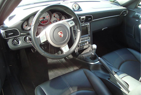Innenraum des Porsche 997 Turbo