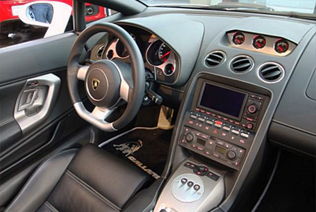 Innenraum des Gallardo Spyder
