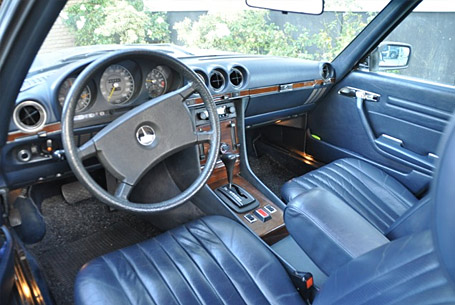 Innenraum des 350 SL