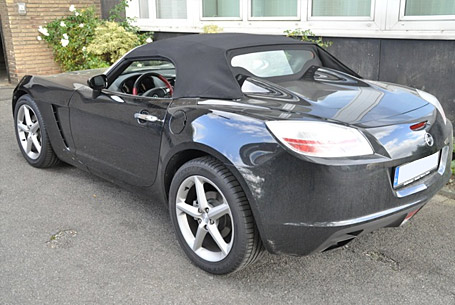 Opel GT in schwarz