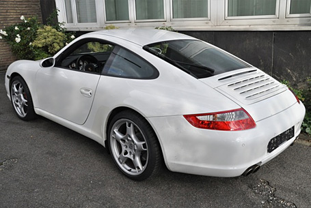 911 Porsche in weiß
