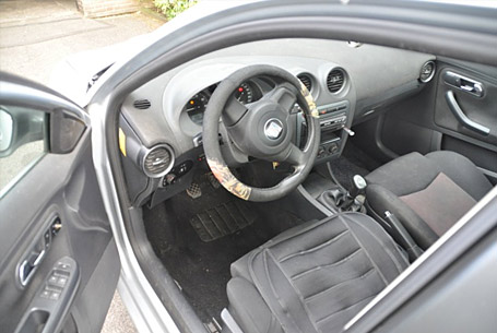 Innenraum des Seat