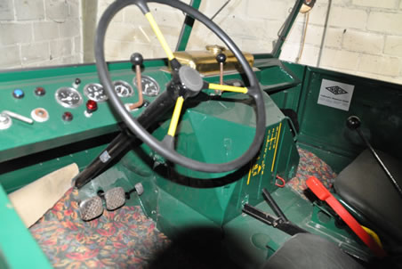 Innansicht des Unimog 401