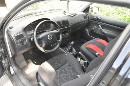 Innenraum des Golf 4