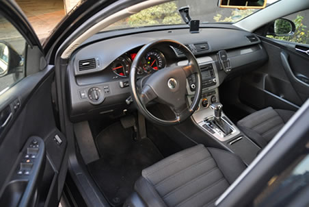 Innenraum des Passat TDI Sport