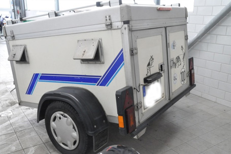 Hundeanhänger WT Metall Bamberg TH 3 / 400