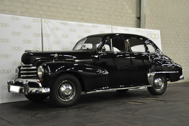 Schwarzer Opel Kapitän in der Oldtimer-Versteigerung Opel Kapitän schwarz